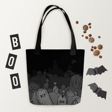 Load image into Gallery viewer, Cemetery Tote bag