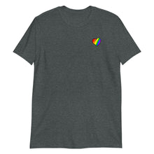 Load image into Gallery viewer, Rainbow Heart Unisex Tee
