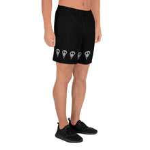 Load image into Gallery viewer, Melting Skulls Shorts longer inseam
