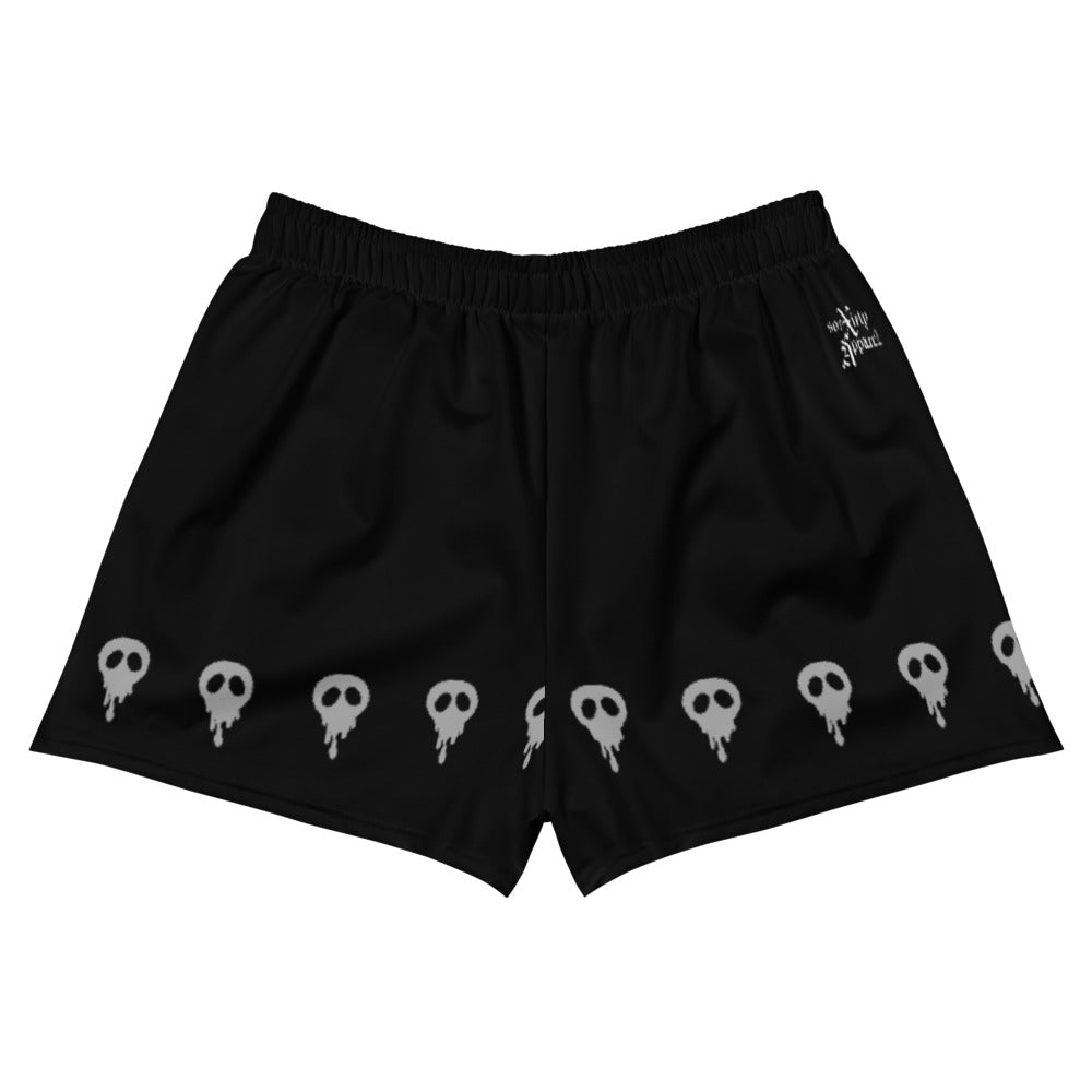 Melting Skull Short Shorts – socXiety Apparel