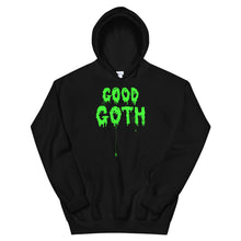 Load image into Gallery viewer, Good Goth Green Unisex Hoodie
